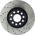 128.33060L by CENTRIC - Cross Drilled Rotor