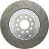 128.33081 by CENTRIC - Centric Premium OE Style Drilled Brake Rotor