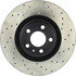 128.33087L by CENTRIC - Cross Drilled Rotor