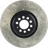 128.33093R by CENTRIC - Cross Drilled Rotor