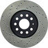 128.33098CR by CENTRIC - Sportstop Cryo Sport Drilled Rotor, Right