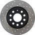 128.33099R by CENTRIC - Cross Drilled Rotor