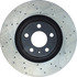 128.33100L by CENTRIC - Cross Drilled Rotor