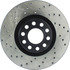 128.33060R by CENTRIC - Cross Drilled Rotor