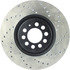 128.33062L by CENTRIC - Cross Drilled Rotor