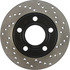 128.33064L by CENTRIC - Cross Drilled Rotor