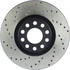 Centric 128.33065R Disc Brake Rotor Cross Drilled Rotor