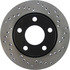 128.33067L by CENTRIC - Cross Drilled Rotor