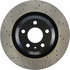 128.33101R by CENTRIC - Cross Drilled Rotor