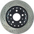 128.33102R by CENTRIC - Cross Drilled Rotor