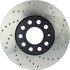 128.33103L by CENTRIC - Cross Drilled Rotor