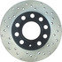 128.33106L by CENTRIC - Cross Drilled Rotor