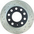 128.33106R by CENTRIC - Cross Drilled Rotor