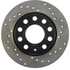 128.33108CL by CENTRIC - Sportstop Cryo Sport Drilled Rotor, Left