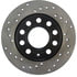 128.33108CR by CENTRIC - Sportstop Cryo Sport Drilled Rotor, Right