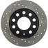 128.33108L by CENTRIC - Cross Drilled Rotor