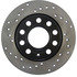 128.33108R by CENTRIC - Cross Drilled Rotor