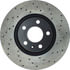 128.33111CL by CENTRIC - Sportstop Cryo Sport Drilled Rotor, Left