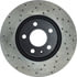 128.33111R by CENTRIC - Cross Drilled Rotor