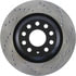 Centric 128.33113CL Disc Brake Rotor Sportstop Cryo Sport Drilled Rotor, Left