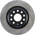 128.33113R by CENTRIC - Cross Drilled Rotor