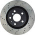 128.33121R by CENTRIC - Cross Drilled Rotor