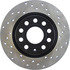 128.33129L by CENTRIC - Cross Drilled Rotor