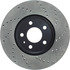 128.33136L by CENTRIC - Cross Drilled Rotor