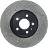 128.33136R by CENTRIC - Cross Drilled Rotor