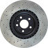 128.33138L by CENTRIC - Cross Drilled Rotor