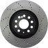 128.33144L by CENTRIC - Cross Drilled Rotor