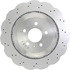 128.33151 by CENTRIC - Centric Premium OE Style Drilled Brake Rotor