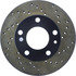 128.34008L by CENTRIC - Cross Drilled Rotor