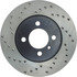 128.34018R by CENTRIC - Cross Drilled Rotor