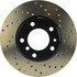 128.34021L by CENTRIC - Cross Drilled Rotor