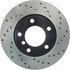 128.34029L by CENTRIC - Cross Drilled Rotor