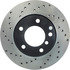 128.34029R by CENTRIC - Cross Drilled Rotor