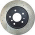 128.34032L by CENTRIC - Cross Drilled Rotor