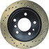 Centric 128.34034L Disc Brake Rotor Cross Drilled Rotor