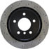 Centric 128.34037CR Disc Brake Rotor Sportstop Cryo Sport Drilled Rotor, Right
