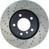 Centric 128.34039R Disc Brake Rotor Cross Drilled Rotor