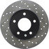 128.62045L by CENTRIC - Cross Drilled Rotor