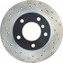 128.34040R by CENTRIC - Cross Drilled Rotor