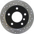 128.34041L by CENTRIC - Cross Drilled Rotor