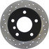 128.34041R by CENTRIC - Cross Drilled Rotor