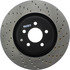 128.61089CL by CENTRIC - Sportstop Cryo Sport Drilled Rotor, Left