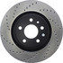 128.61102R by CENTRIC - Cross Drilled Rotor