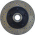 128.62002L by CENTRIC - Cross Drilled Rotor