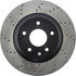 128.62047R by CENTRIC - Cross Drilled Rotor