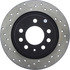 128.62049R by CENTRIC - Cross Drilled Rotor